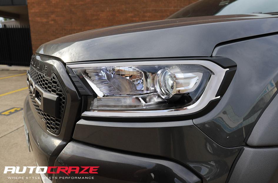 FORD RANGER AVALANCHE GLOSS BLACK MILLED ACCENTS